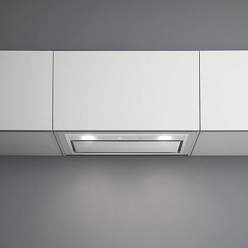 Вытяжка Falmec Design GRUPPO INCASSO MURANO 50 inox vetro bianco (800)